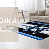 Stylish Contemporary Flight Illustration(Blue)