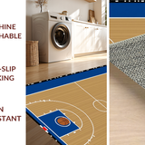 Stylish Youthful Basketball Graphic(Blue)