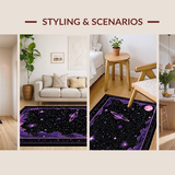 Cosmic Whimsical Star Motif(Purple)