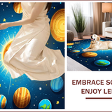 Outer Space Boys Vibrant Planet Theme(Blue)