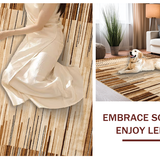 Luxe Rustic Charm Textural Appeal(Beige)