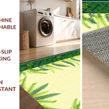 Contemporary Light Green Accents(Beige)
