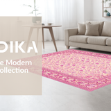 Elegant Floral Mosaic Aesthetic(Pink)