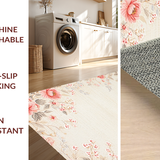 Modern Playful Flower Graphics(Beige)