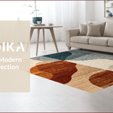 Modern Non Slip for Cozy Home Office(Beige)