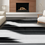 Abstract Monochrome Geometric Aesthetic(Black)