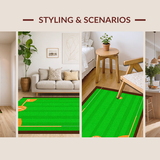 Sporty Multi Tone Field Aesthetic(Green)
