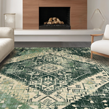 Artful Distressed Linear Composition(Black)