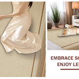 Sophisticated Neutral Herringbone Layout(Beige)