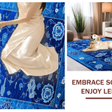 Elegant Blue Toned Chinoiserie Motif(Blue)