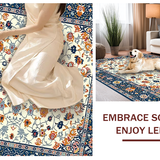 Bright Floral Design with Character(Ivory)