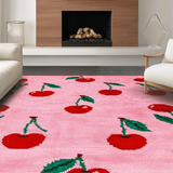 Vibrant Cheerful Nature Print(Pink)
