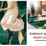 Modern Abstract Patterned Elegance(Green)