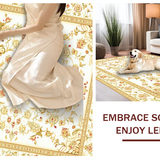 Rustic Ogee Patterned Aesthetic(Beige)