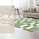 Minimalist Green Geometric Style(Green)