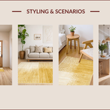 Elegant Off White Textured Design(Gold)