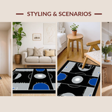 Luxurious Monochrome Trellis Style(Black)