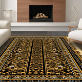 Contemporary Fun Leopard Illustration(Gold)