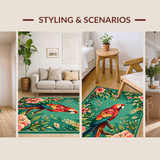 Artistic Floral Elegance Aesthetic(Red)