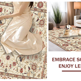 Lush Tropical Leaf Design(Beige)