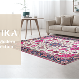 Chic Abstract Pastel Geometry(White)