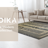 Artful Multicolor Striped Harmony(Beige)