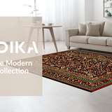 Luxurious Warm Toned Symmetrical Layout(Red)