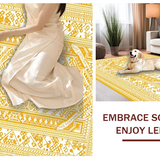 Elegant Textured Round Design(Yellow)