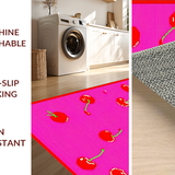 Charming Retro Tufted Motif(Pink)