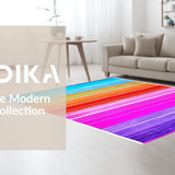 Eclectic Rainbow Wave Artistry(Blue)