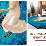 Vibrant Oceanic Tones Nautical Flair(Blue)