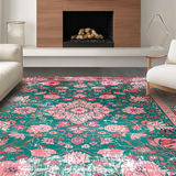 Lush Earthy Toned Geometric Design(Green)
