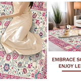 Stylish Retro Floral Composition(White)