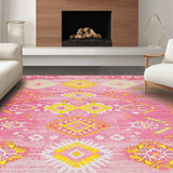 Vibrant Distressed Tribal Aesthetic(Pink)