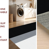 Artful Modernist Linear Composition(Black)