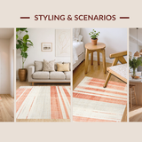 Minimalist Linear Patterned Beauty(Red)