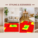 Joyful Multicolor Print Inspiration(Yellow)