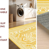 Elegant Textured Round Design(Yellow)