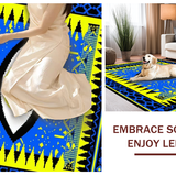 Artful Ogee with Blue Tones(Blue)