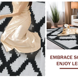 Minimalist Black and White Checker Design(Black)