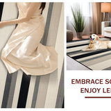 Modern Beige Black Symmetry(Beige)