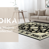 Elegant Vintage Damask Design(Black)