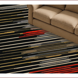 Chic Zebra Skin Textured Elegance(Black)