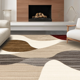 Minimalist Geometric Hues(Beige)