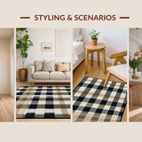 Artful Distressed Symmetrical(Beige)