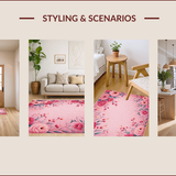 U Shaped Floral(Pink)