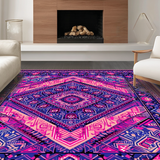 Chic Round Geometric Composition(Purple)