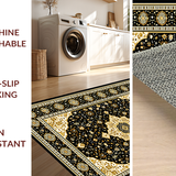 Chic Ethnic Linear Motif(Black)
