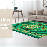 Boho Green Kitchen Non Slip(Green)