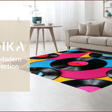 Stylish Semi Circle Patio for Nostalgic Decor(Black)